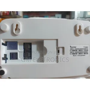 Brand New Dual SIM GSM Land Phone Available-White