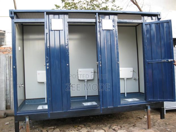 Custom Portable Container Toilets - main view