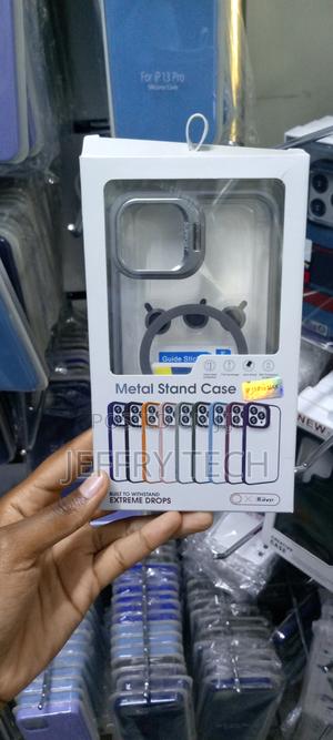 Magsafe Stand Case iPhone 11 Pro Max Metal Camera Lens - thumbnail 2