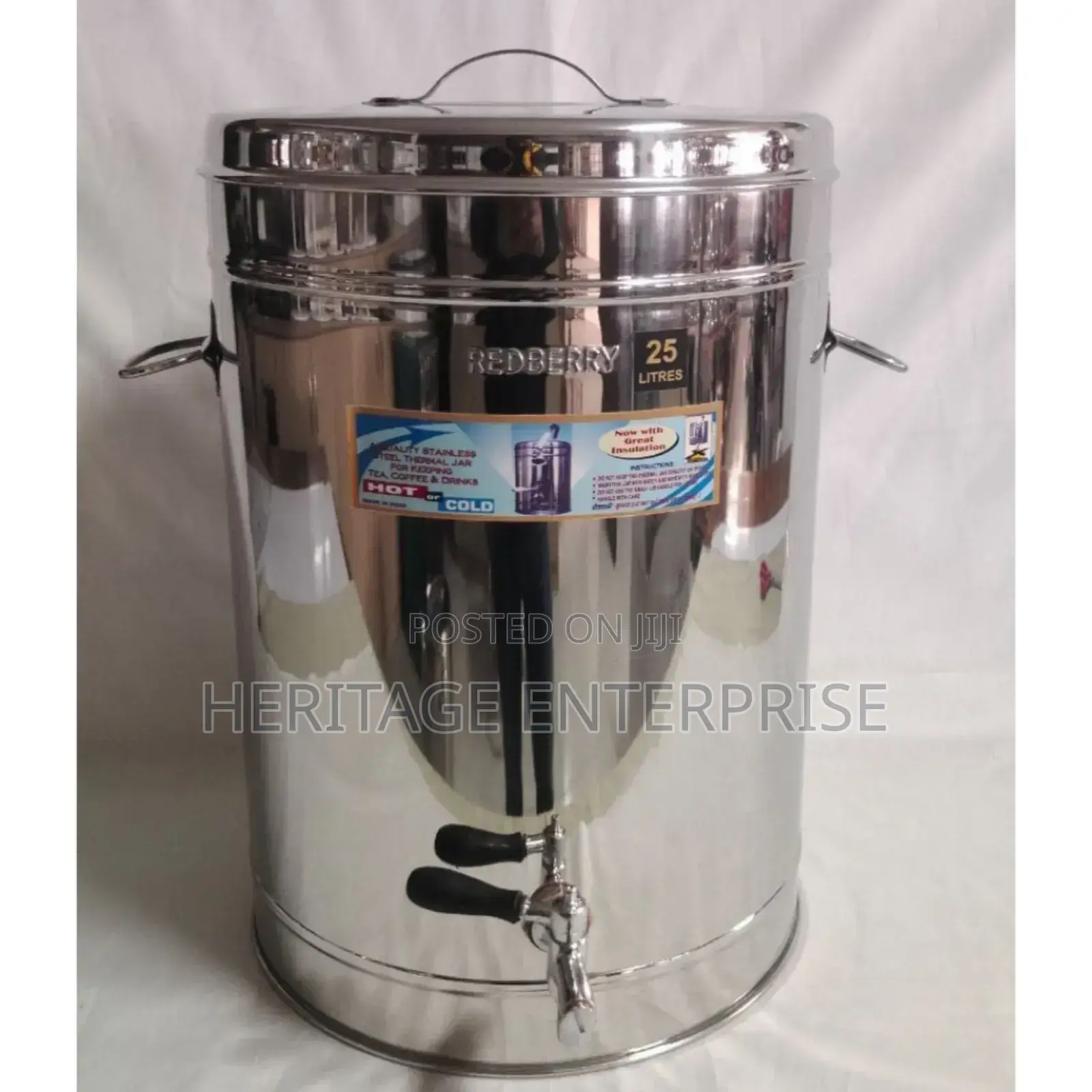Tea Urn 30lts , Redberry