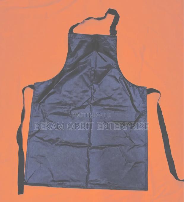 Kids CBC PVC Black Aprons - main view