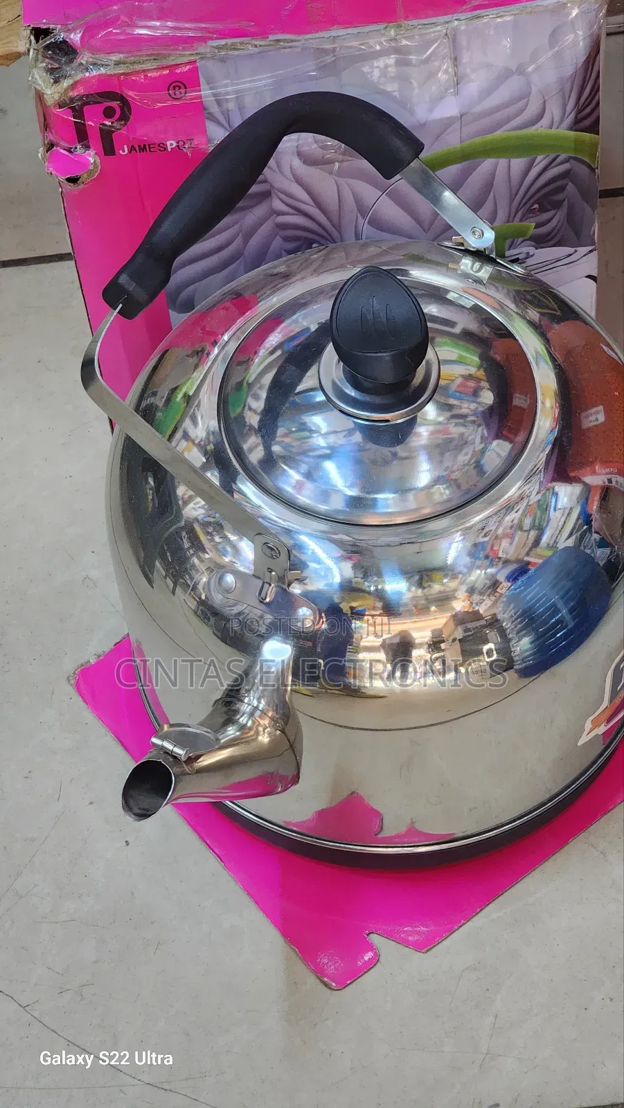 James Pot Beep Electric Kettle 7.5L