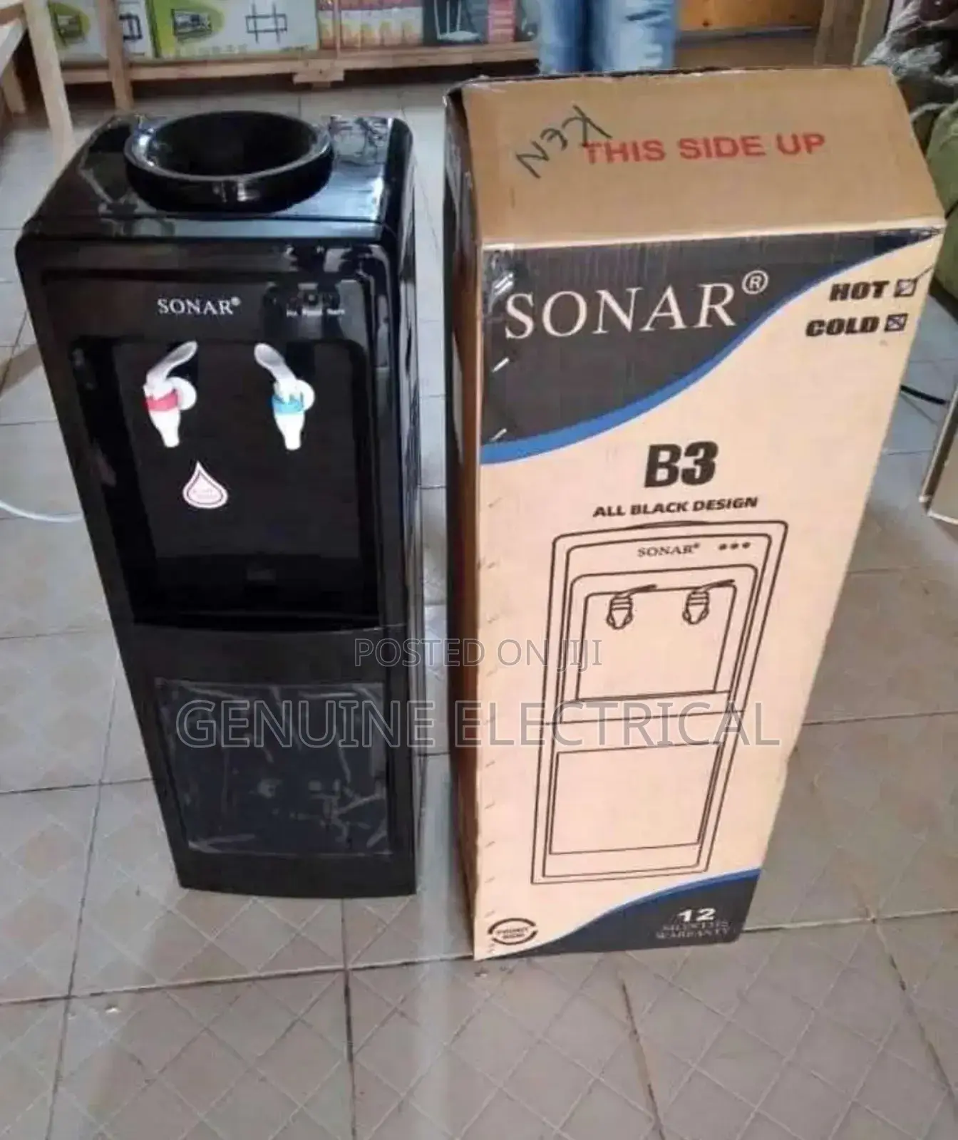 Water Dispenser 2taps Sonar With Cabinet
