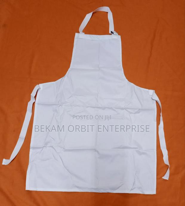 CBC Kids Waterproof White Apron - main view