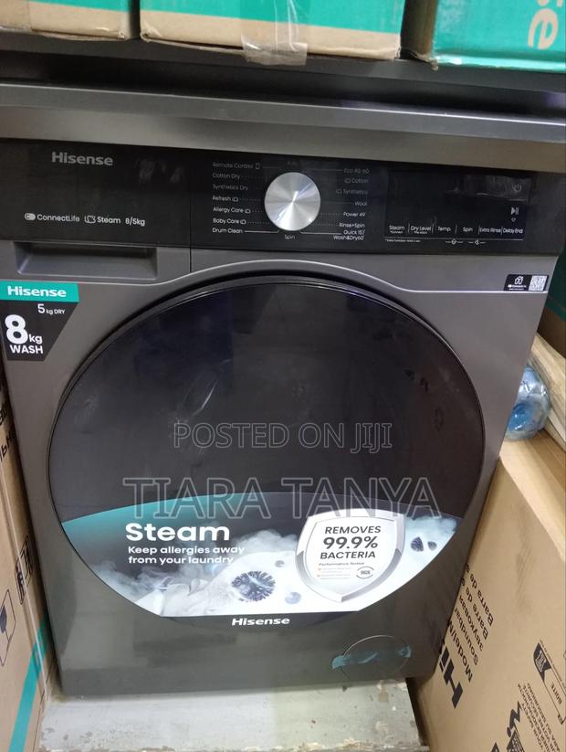 Hisense 12kg Front Load Wash Dry Washing Machine - main view