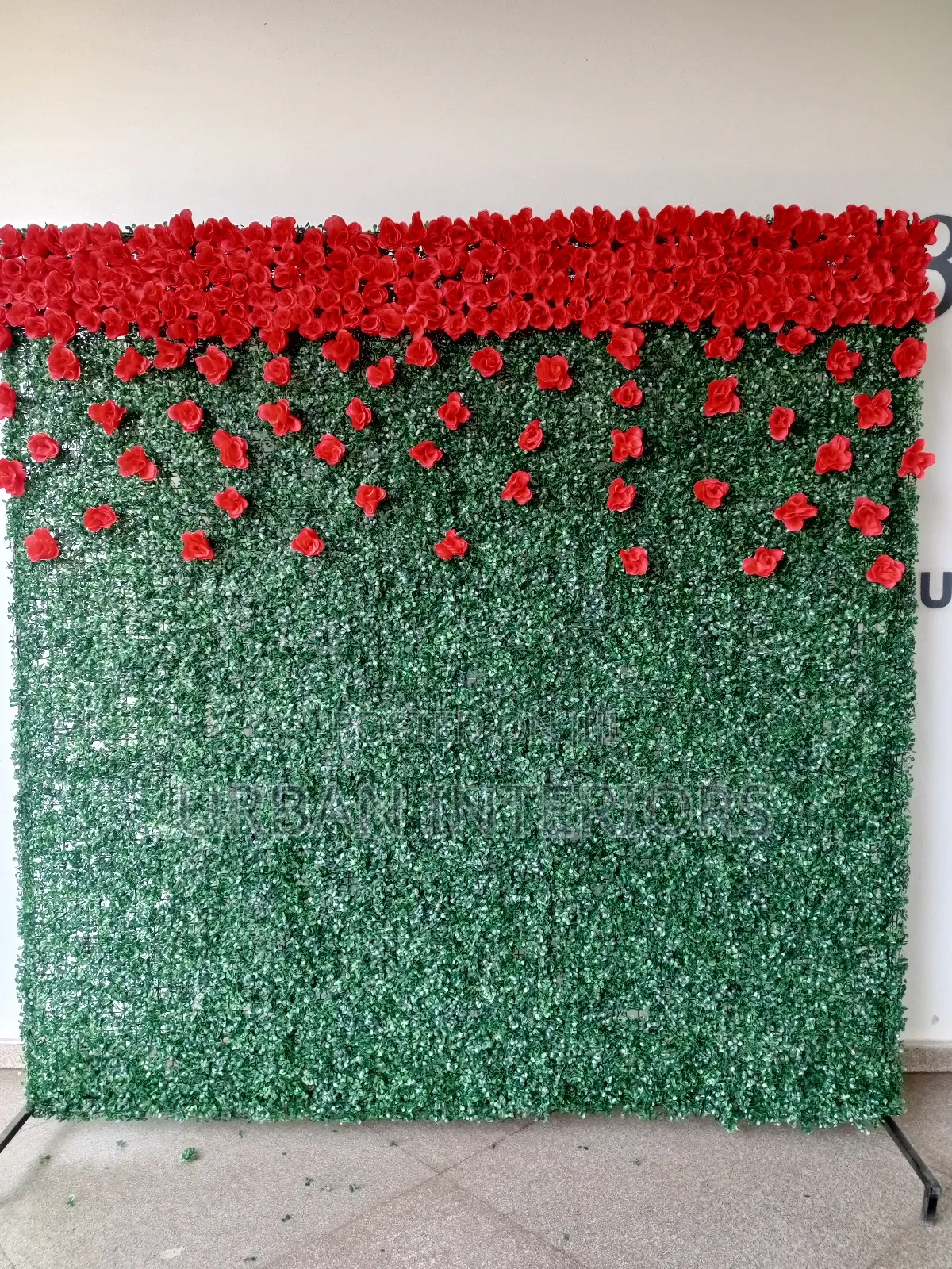 Green Artificial Plants for Photoshoot Backdrops