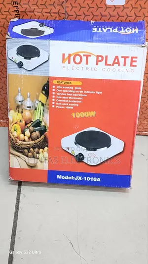 Hot Plate Jx-1010a Electric Cooking 1000W