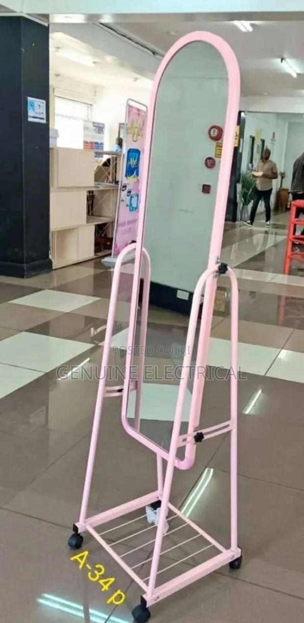 Free Standing Mirror With Wheels - main view