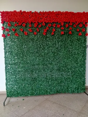Green Wall Decor Valentine Edition