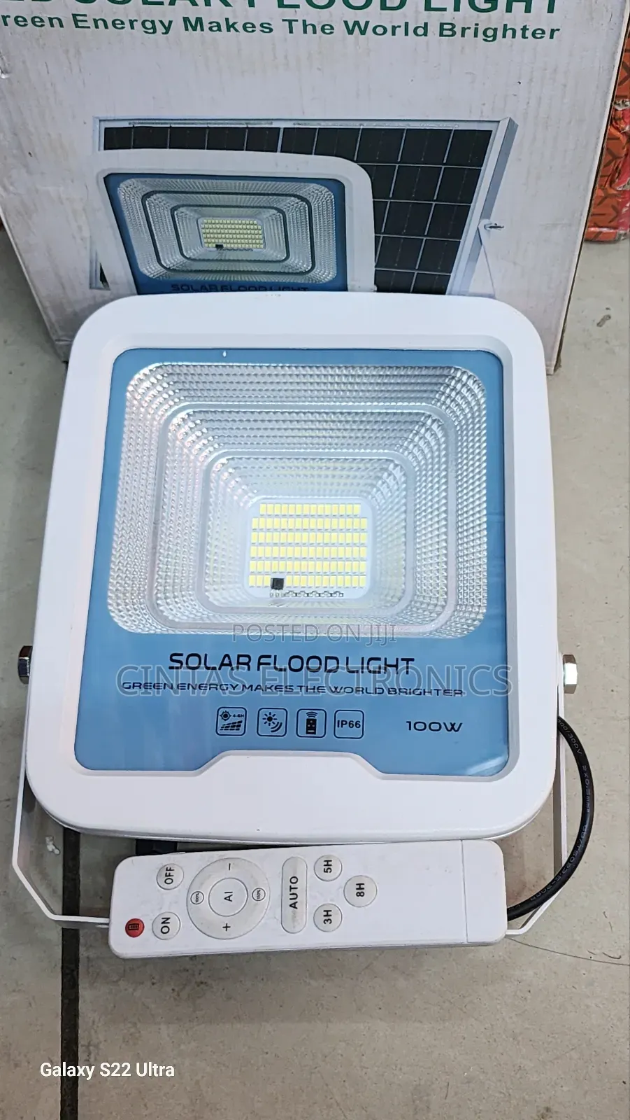LED FL100W Solar Flood Light 100W