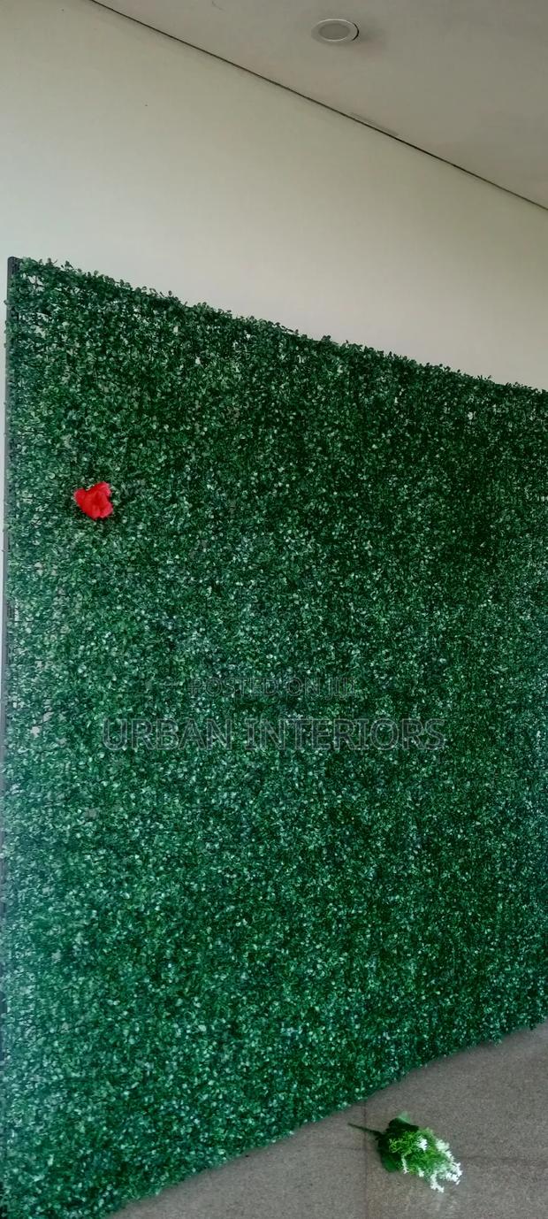 Green Wall Decor Green Wall Decor With a Touch of Red - main view