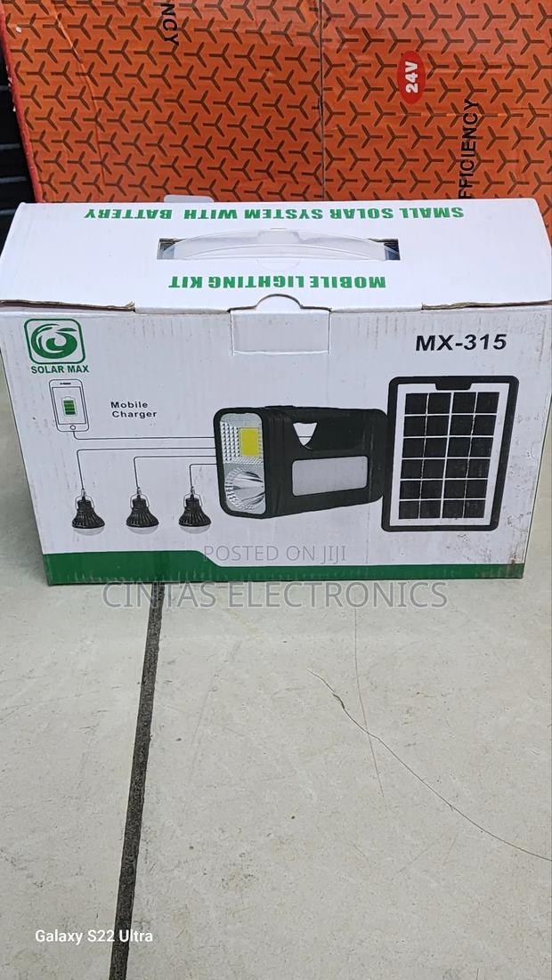 Solar Max MX-315 Small Solar System With Battery - thumbnail 3