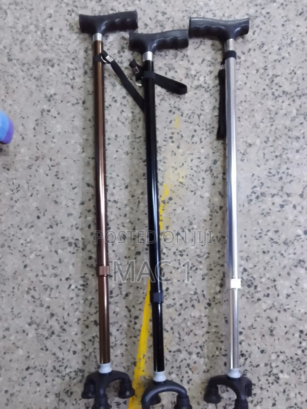 Adjustable Self Standing Walking Stick