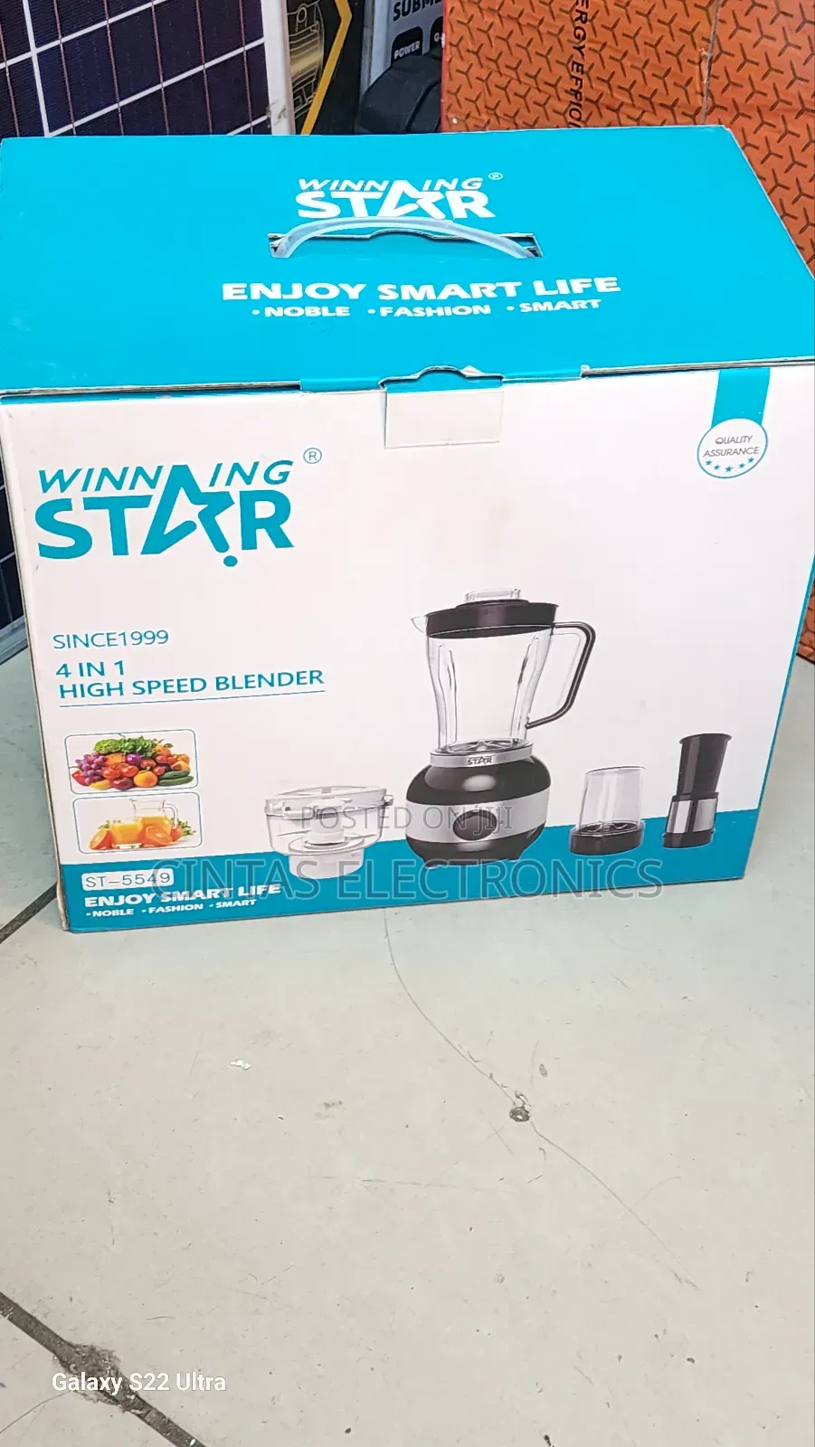Winning Star St-5549 4in1 High Speed Blender 1.8l