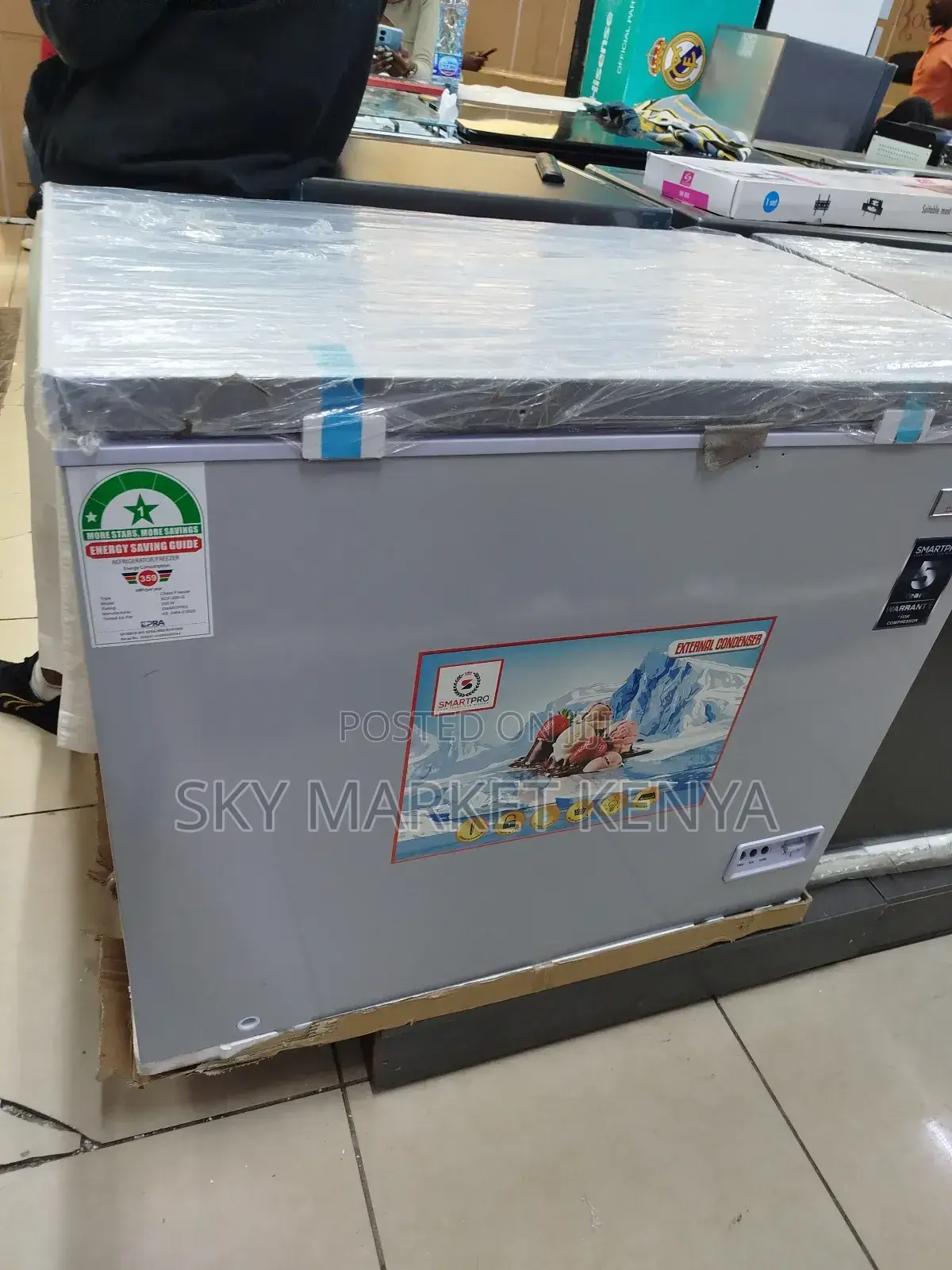Smart Pro Freezer 140 Litres