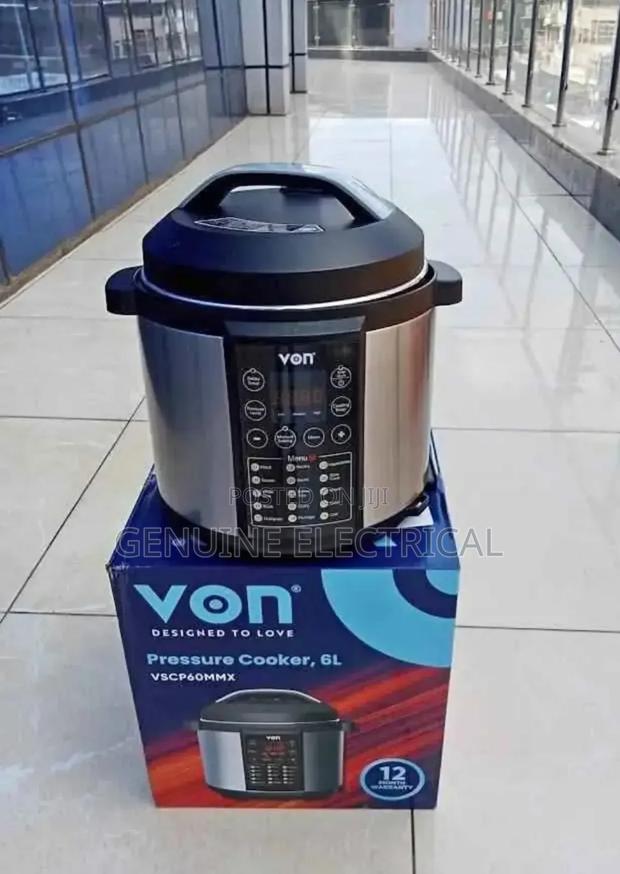 VSCP60MMX. Von Pressure Cooker 6l - main view