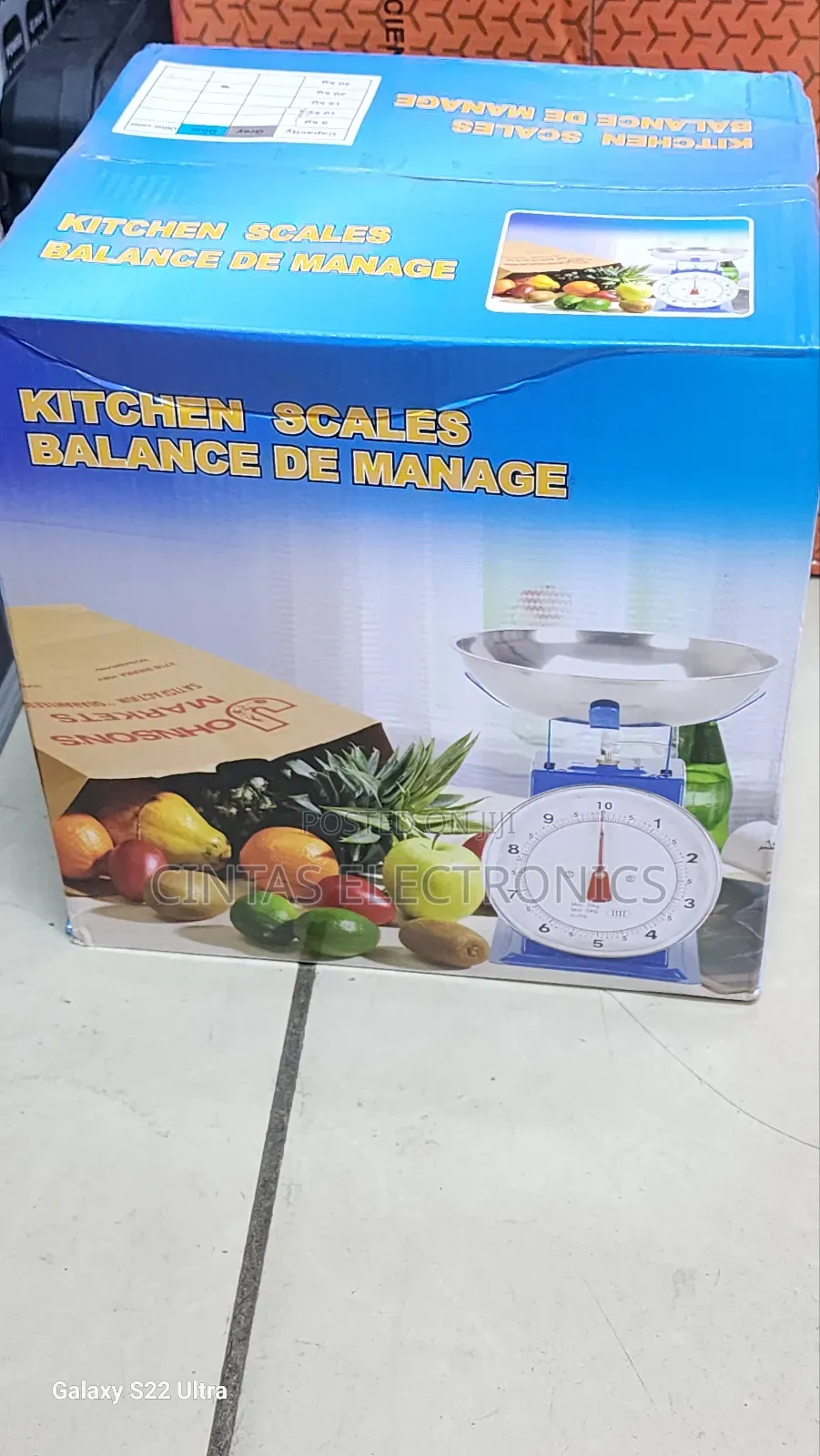 Kitchen Scales 20kg