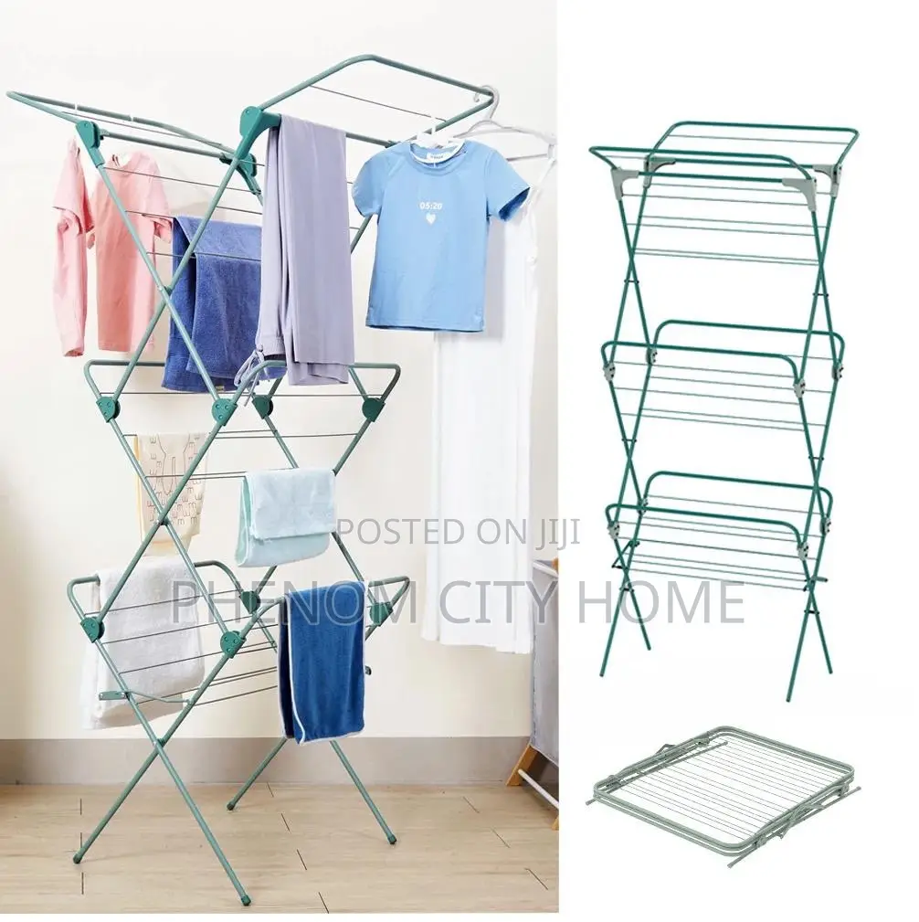 3 Tier Folding Airer Drying Rack