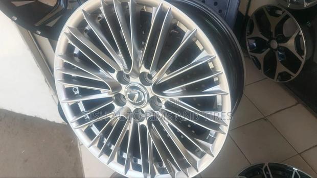 Multi Spokes Gray 18 Inch Lexus Rx,Nx Rims Set - main view