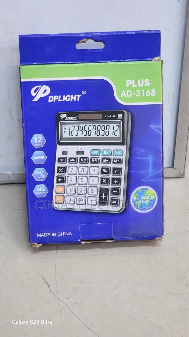 Dplight Plus AD-3168 Electronic Calculator 12 Digits - thumbnail 2