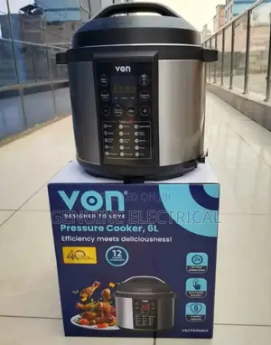 Von 6l Electric Pressure Cooker 15-in-1 Multifunctional Pot