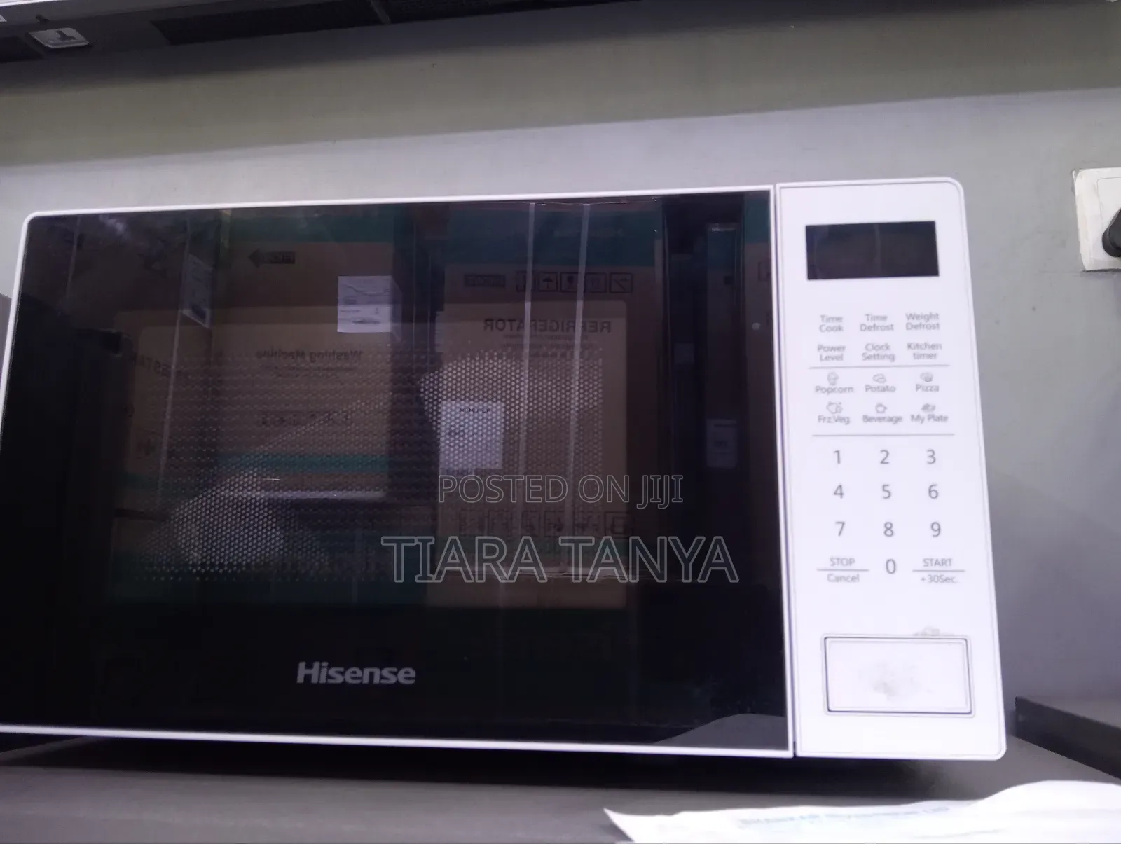 Hisense H20MOMWS11 20L Digital Microwave Oven (White