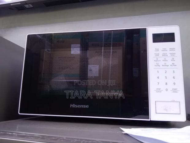 Hisense H20MOMWS11 20L Digital Microwave Oven (White - thumbnail 2