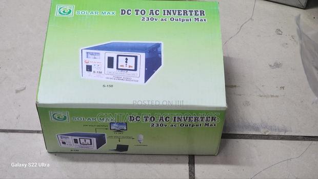 Solar Max DC to AC Inverter 230V Ac Output Max 150W - thumbnail 4