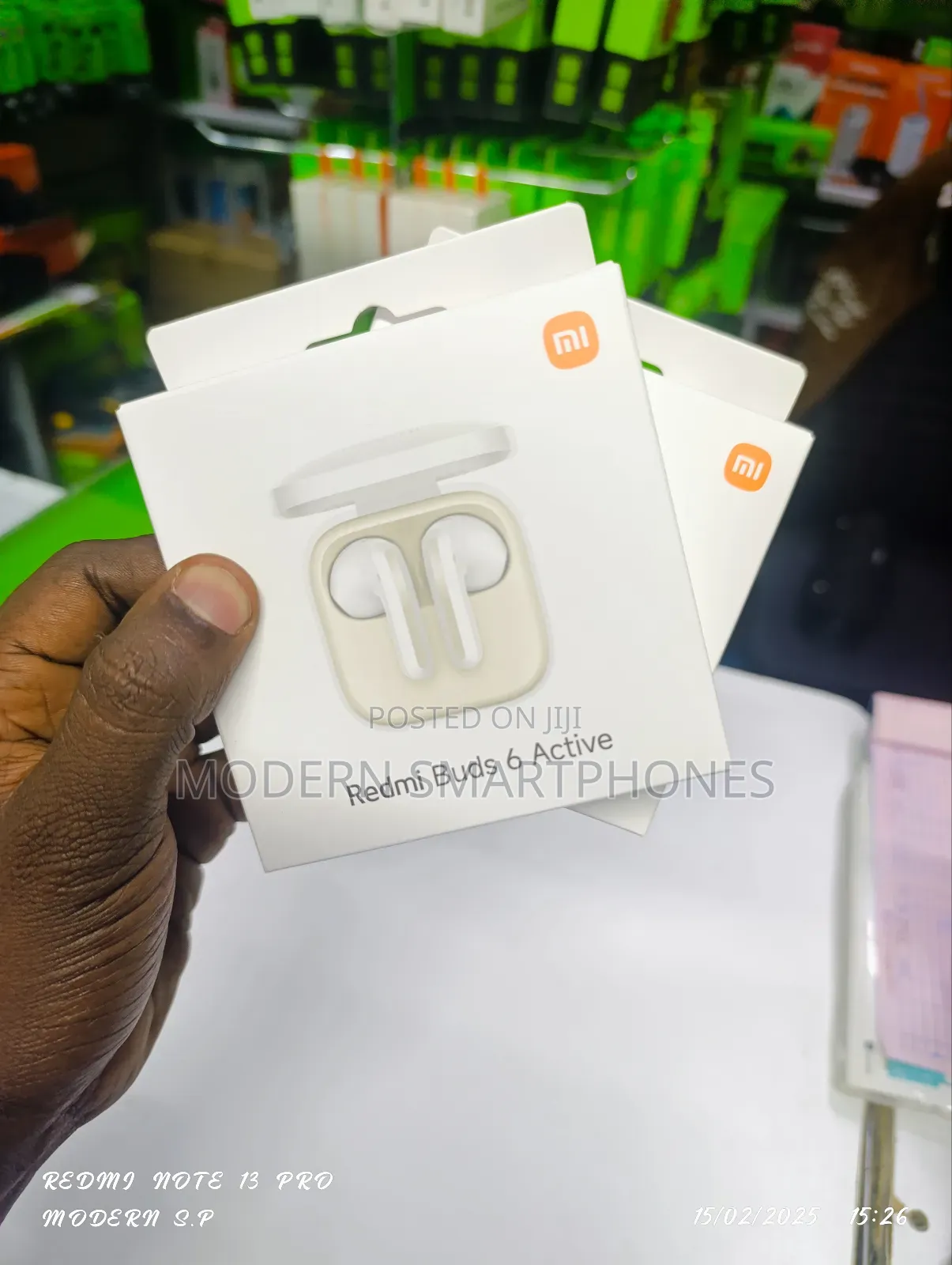 Redmi Buds 6 Active
Bluetooth Earphones