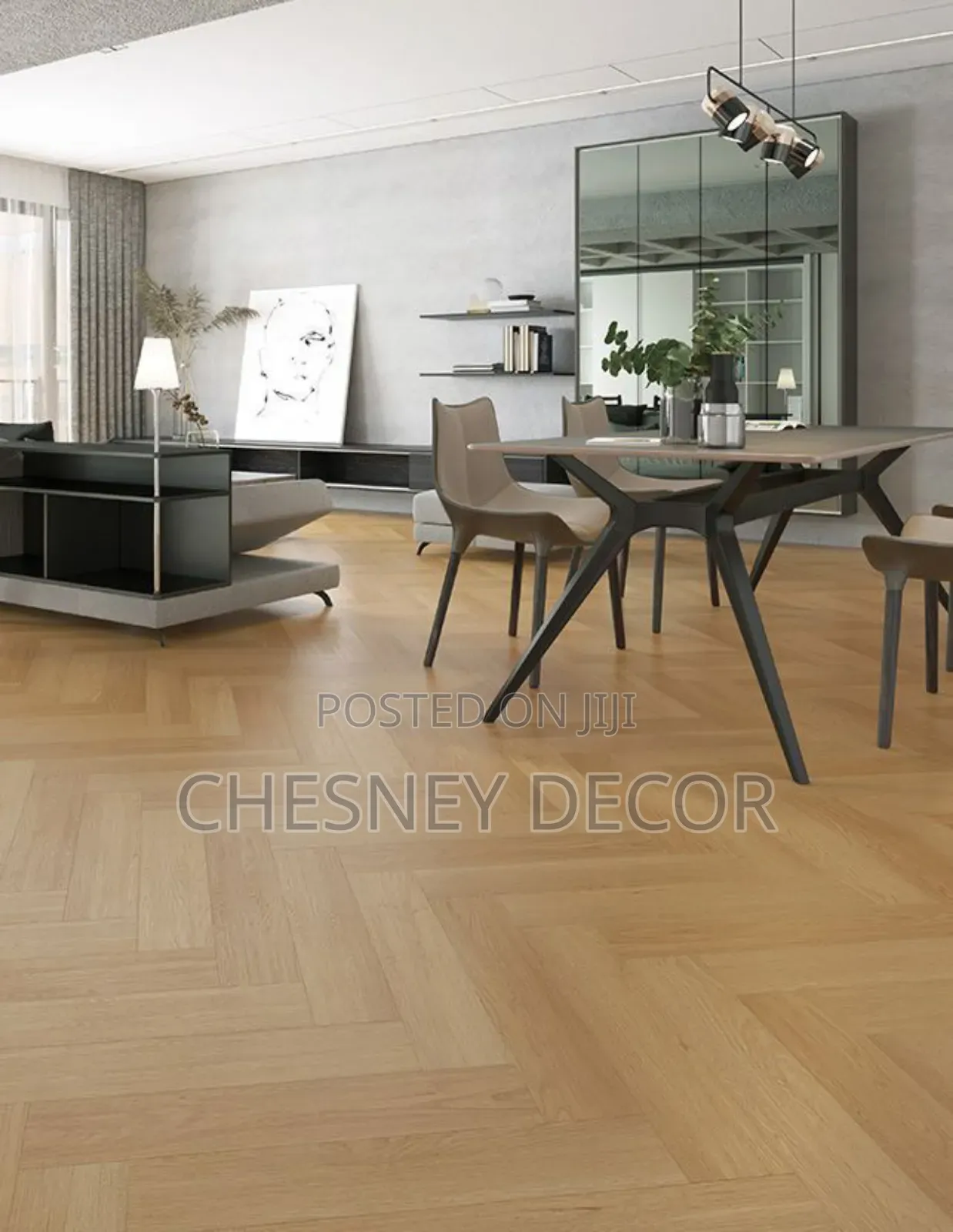 Herringbone Click Floor