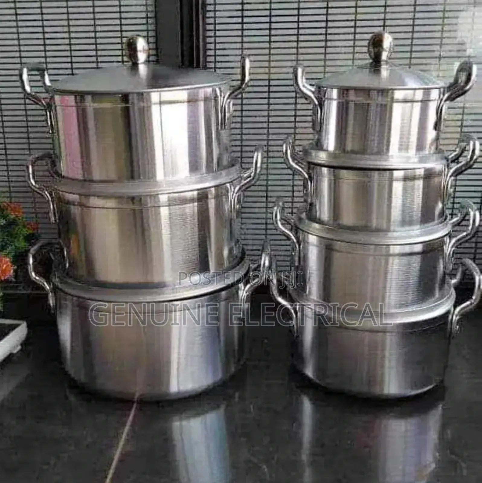 14-PCS Tornado Stainless Steel Cooking Pot Set