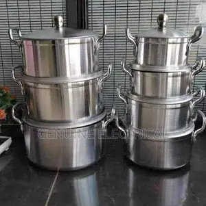 14-PCS Tornado Stainless Steel Cooking Pot Set