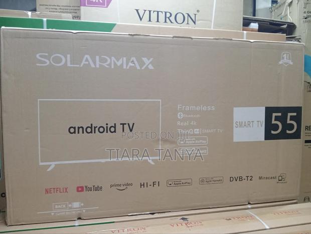 Solarmax 55 Smart Android Frameless Tv - main view
