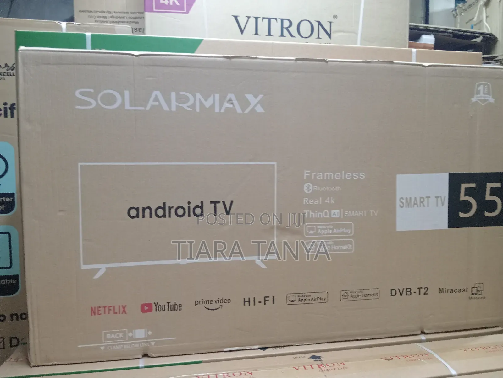 Solarmax 55 Smart Android Frameless Tv