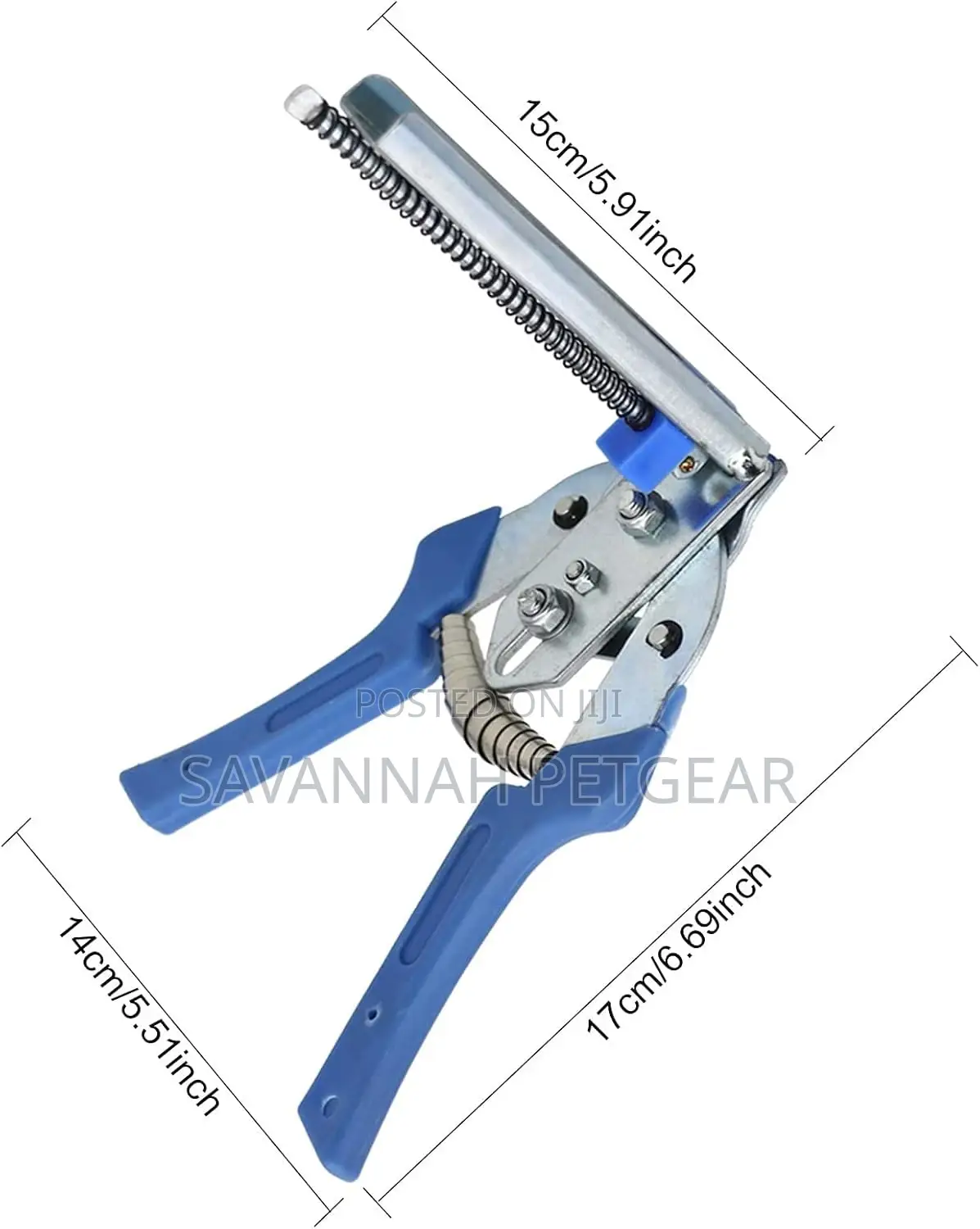 Wire Cage Fasten Plier, Hand Tool Clamp for Animal Cages