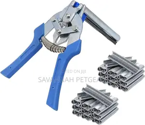 Wire Cage Fasten Plier, Hand Tool Clamp for Animal Cages