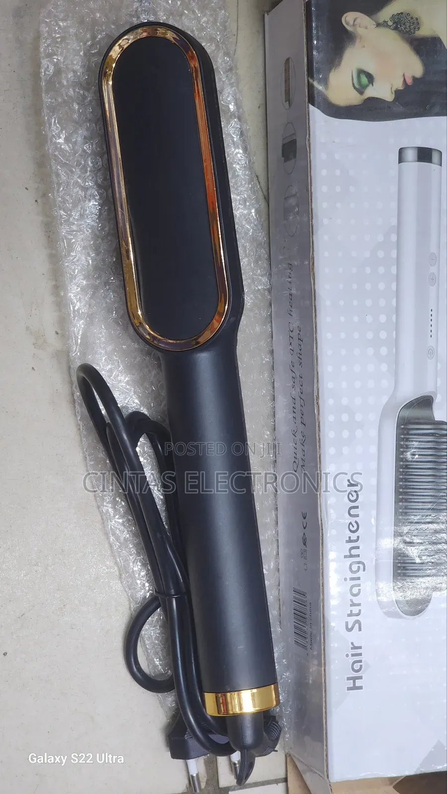 HQT-909B Hair Straightener 45W