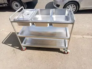 Food Trolley With Warmers