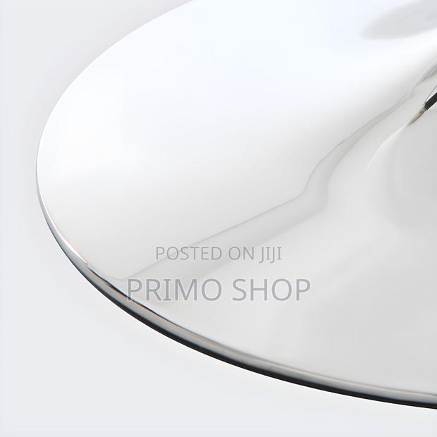 Home Chairs: Swivel Leather Adjustable Footrest Barstool - thumbnail 4