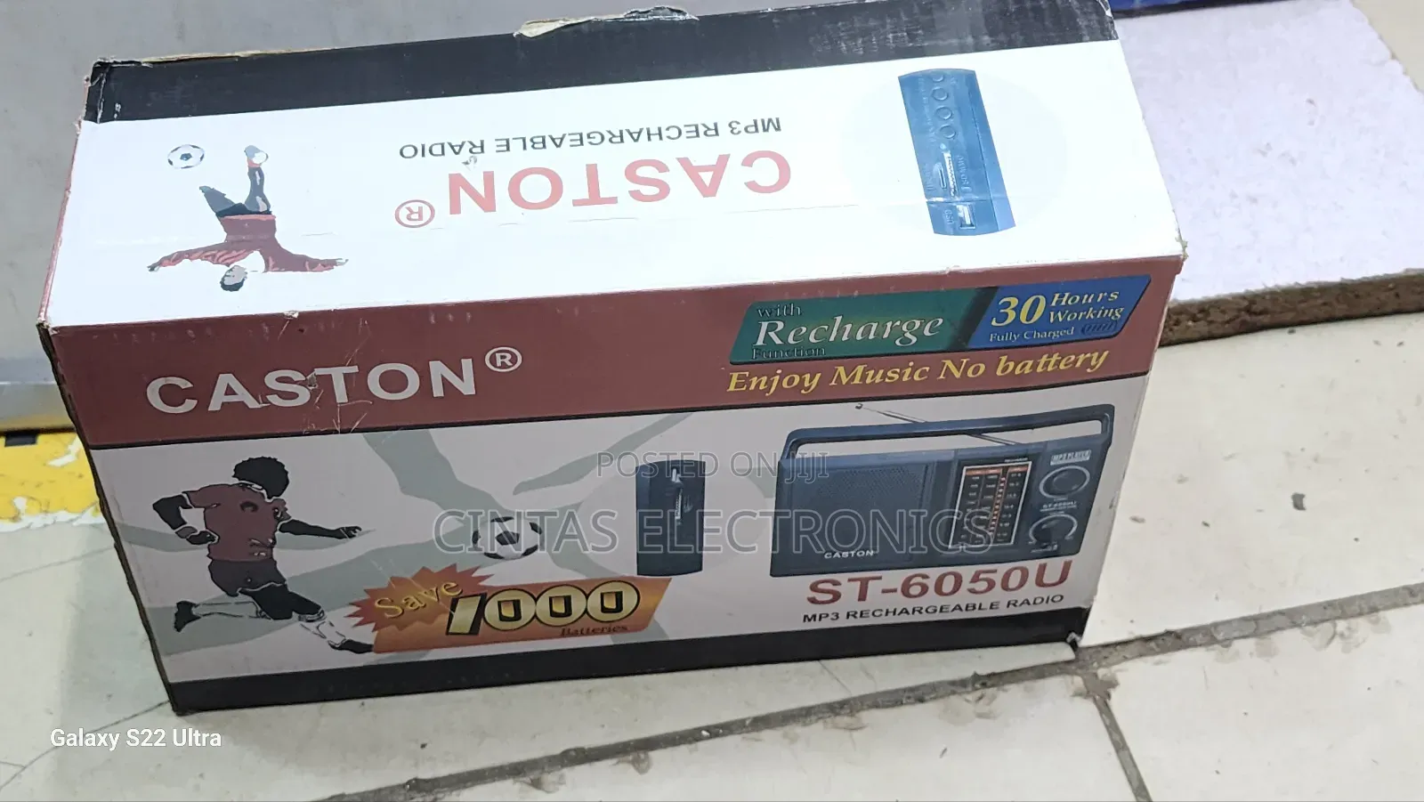 Caston ST-6050U MP3 Rechargeable Radio