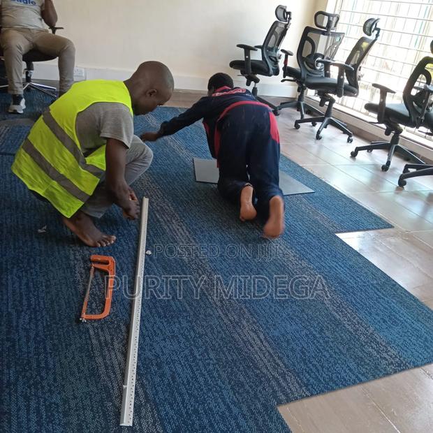 Installing Carpet Tiles and Wall to Wall Carpets - main view