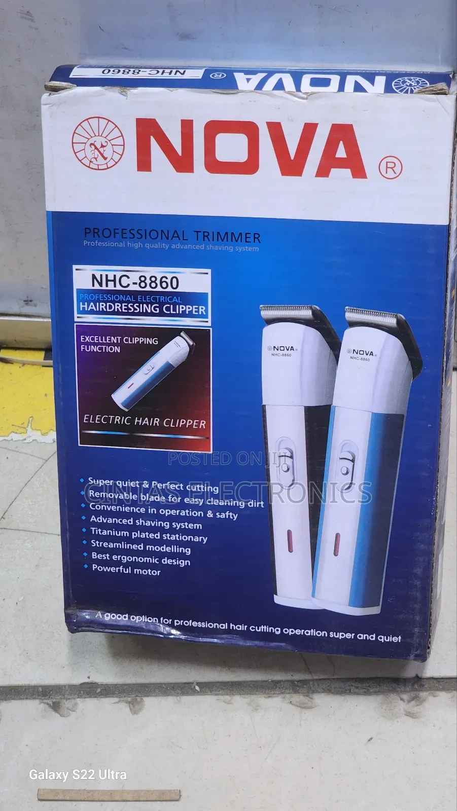 Nova NHC-8860 Professional Trimmer