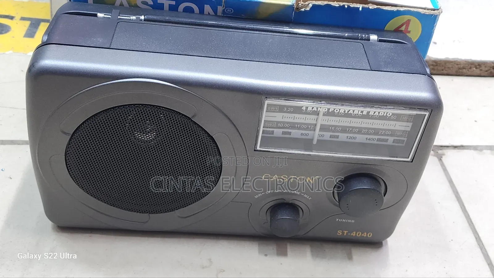 Caston St-4040 Fm/Mw/Sw 4 Band Receiver
