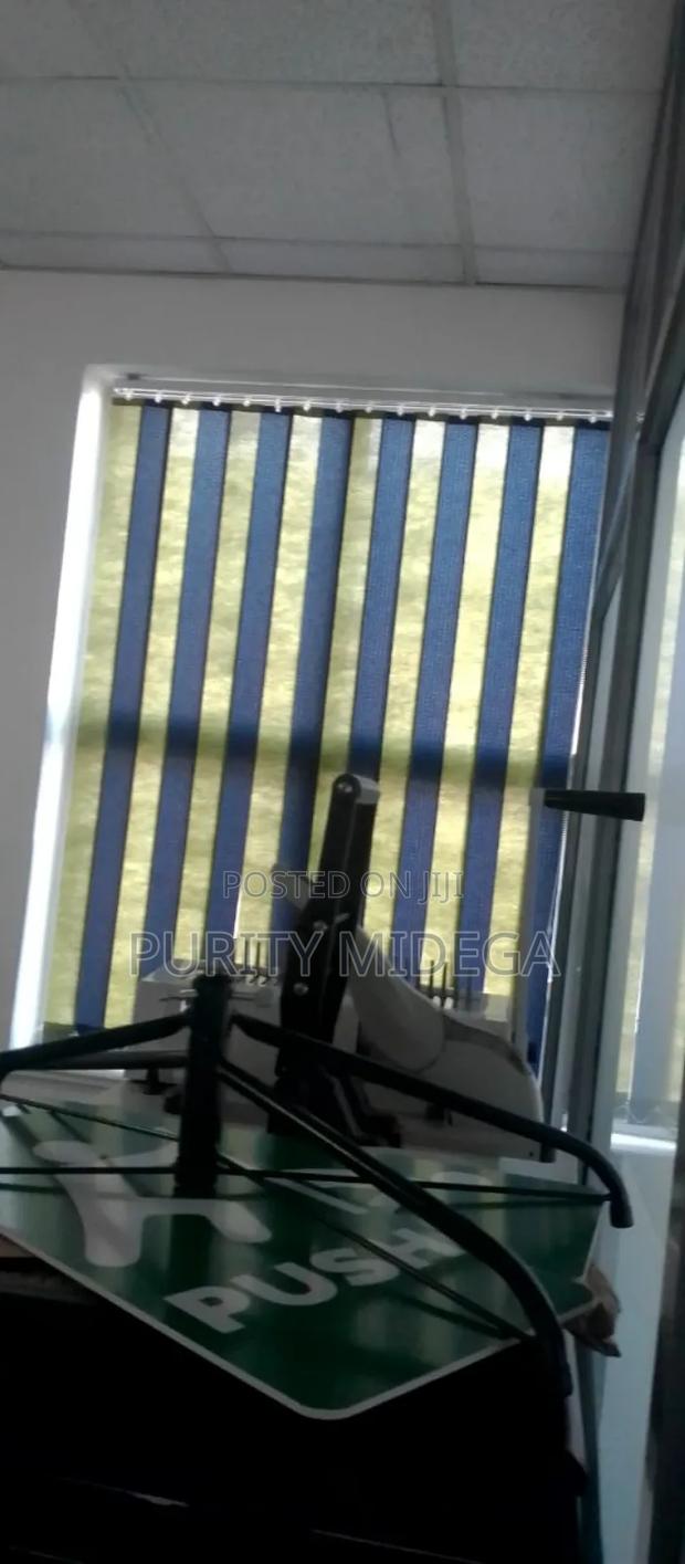 Blue Shade of Vertical Blinds Fabrics - thumbnail 2