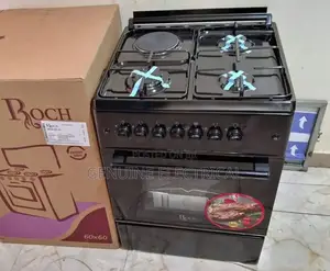 Roch 60X60 3 Gas + 1 Electric Oven Cooker:Ideal for Cooking