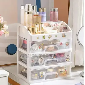 Cute Cosmetic Storage Box Organizer