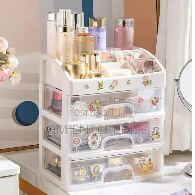 Cute Cosmetic Storage Box Organizer