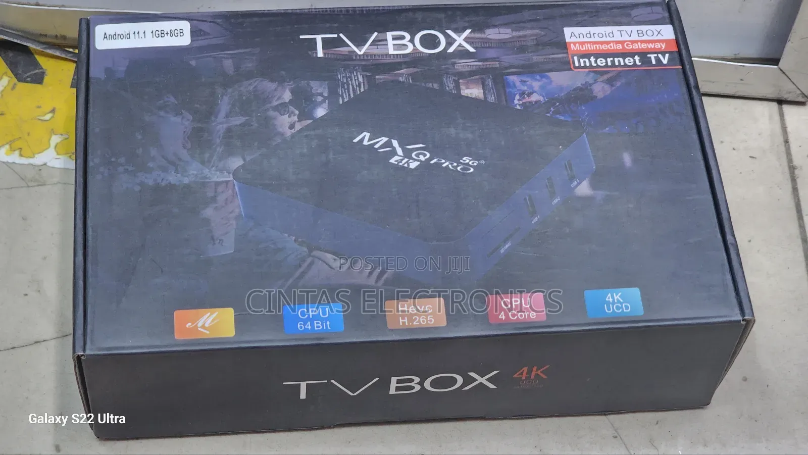 Mxqpro 5G Android Box