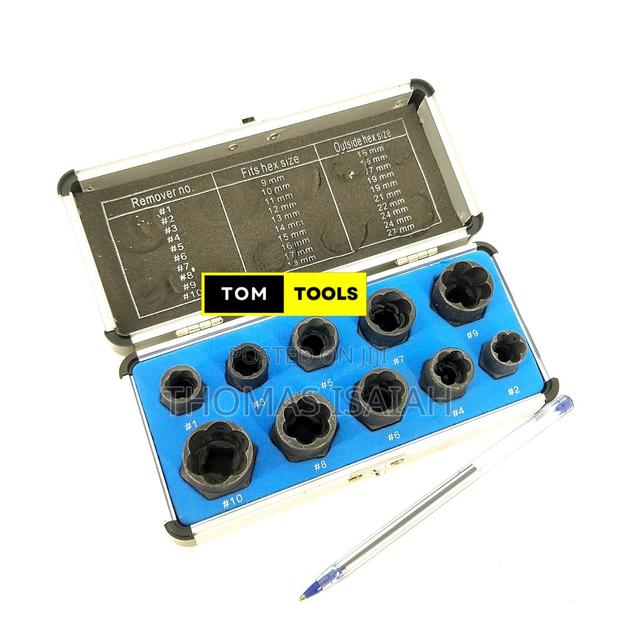 10pcs Damaged Bolt Remover Set - thumbnail 2