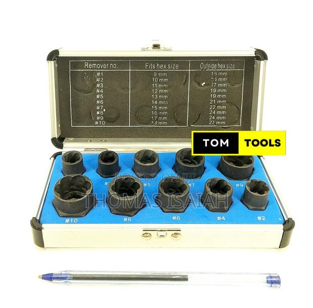 10pcs Damaged Bolt Remover Set - thumbnail 3